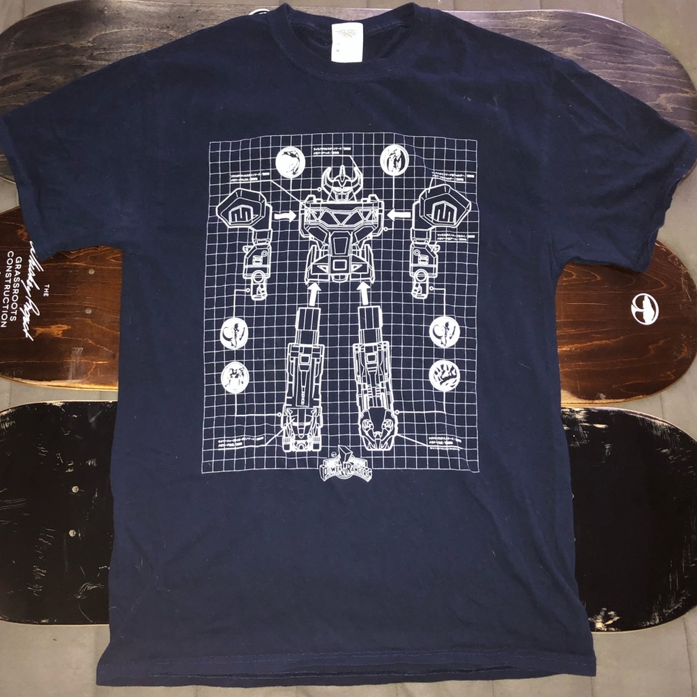 Power Rangers tee
